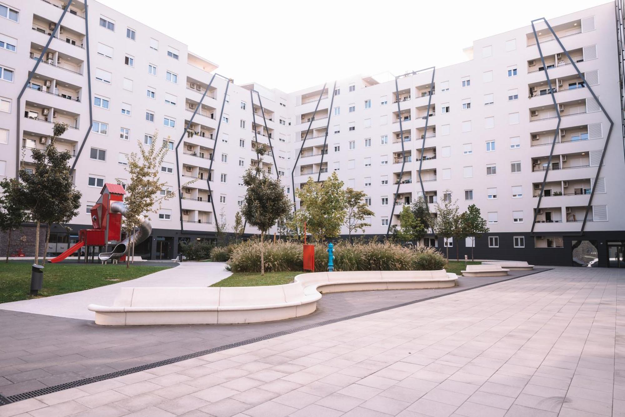 Flexible Selfcheckins 66 - Zagreb - Loggia - 80M2 - New - Luxury - Garage - 2 Bedrooms 外观 照片